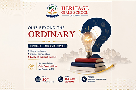 HGS Quiz at Heritage Girls School